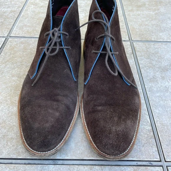 Suitsupply brown suede men boot